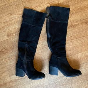Steve Madden Over The Knee Suede Boots